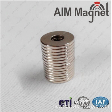 Ring Magnet 15mm diameter x 5mm Thick Hole 5mm